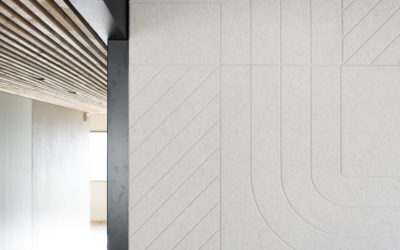 Un matériau aussi acoustique qu’esthétique